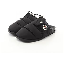 Sandali MON POCKET MULE di Moncler Nero