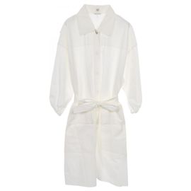 Hermès Hermes Cotton Dress White