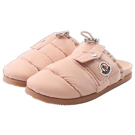 Moncler MON POCKET MULE Sandali in Nylon Rosa