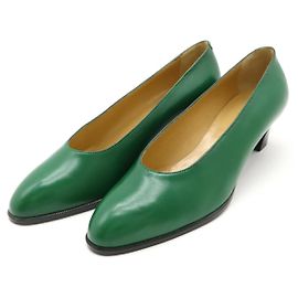 Chaussures Plates Hermès Caramel Roulis Taille 39 - Mules En Cuir Occasion Luxe | Escarpins Hermès Vintage