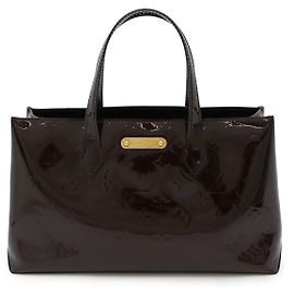 Sac à main Louis Vuitton Wilshire PM Monogram Vernis Violet