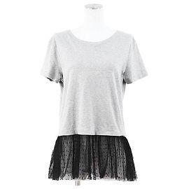 Autre Marque Camiseta de algodão Red Valentino Marrom Preto