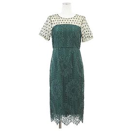 Autre Marque Robe GRACE CONTINENTAL Robe en Nylon Vert