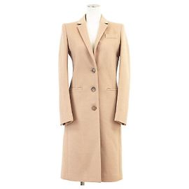 Gucci 100% Wool Coat Beige
