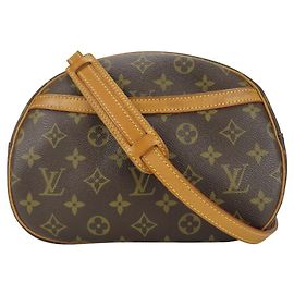 Borsa a spalla in pelle Nume Monogram Blower Louis Vuitton Marrone