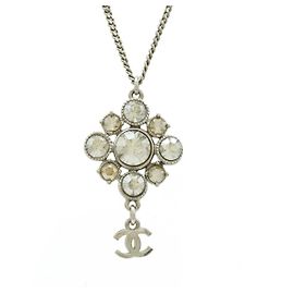 Pendente in metallo Coco Mark di Chanel 10V Argento