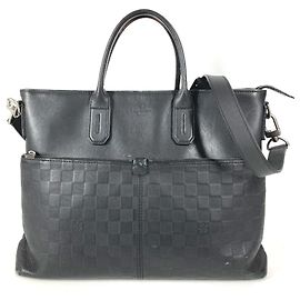 Louis Vuitton Damier Infini Briefcase Black