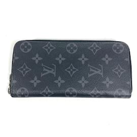 Cartera Larga Monogram Eclipse Louis Vuitton Negro
