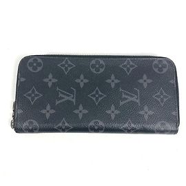 Carteira Longa Monogram Eclipse Louis Vuitton Preto