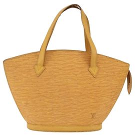 Louis Vuitton Saint Jacques Handbag Epi Leather GM Yellow