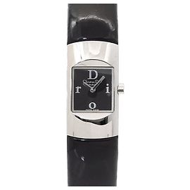 Damen Quarz Uhr Schwarz Christian Dior Diorific D102-100 Andere
