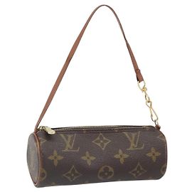 LOUIS VUITTON Monedero Papillon Monograma LV Auth 168953 Monograma