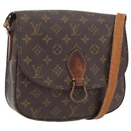 LOUIS VUITTON Bolsa de Ombro Monogram Saint Cloud GM M51242 LV Auth BA10803 Monograma