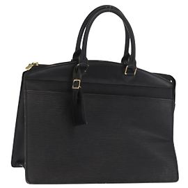 LOUIS VUITTON Epi Riviera Handtasche Schwarz M48182 LV Auth 171079 Schwarz