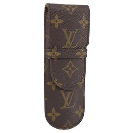 LOUIS VUITTON Monogram Etui Stilo Estojo para Caneta M62990 LV Auth BA10593 Monograma