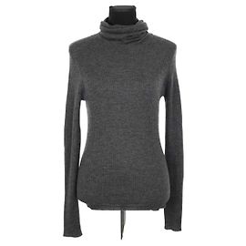 Pull en laine gris Nina Ricci XL Gris