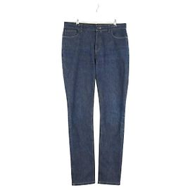 Louis Vuitton Blaue gerade Baumwolljeans Blau