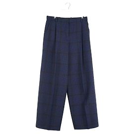 Nina Ricci Blaue weite Hose Blau