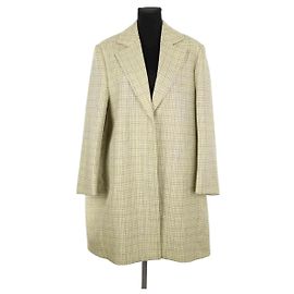 Nina Ricci Yellow wool coat Yellow