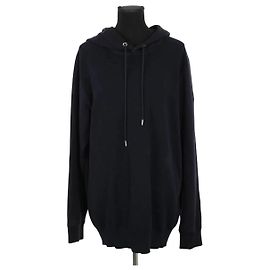 Moncler Sudadera de algodón azul Azul