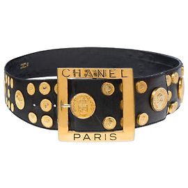 Autre Marque UNSIGNED Black Leather Accessory - 103079 Black