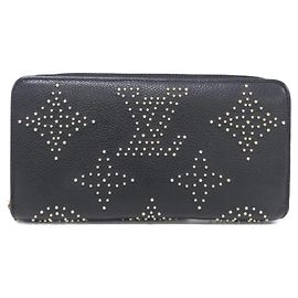 Louis Vuitton Monogram Empreinte Zippy Wallet Black