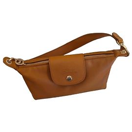 Bolsa de ombro Longchamp Le Pliage Xtra em couro Caramel Caramelo