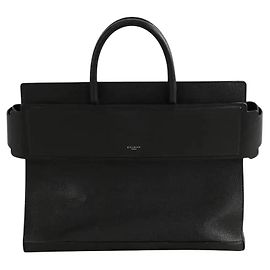 Givenchy Cabas Horizon en cuir noir Noir