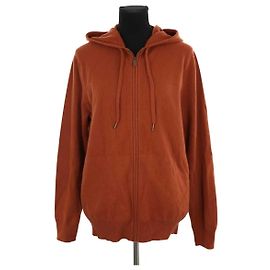 Eric Bompard Brown Cashmere Vest M Brown