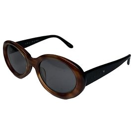 Céline Occhiali da sole vintage Celine Paris Nero Marrone Nero