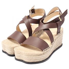 Sandali in pelle Petal di Loewe Marrone
