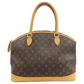 Louis Vuitton Monogram Lockit Horizontale Tote Bag Monogramm