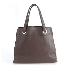 Bulgari Bvlgari braune Leder-Tote Braun