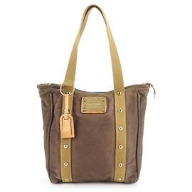Louis Vuitton Antigua Cabas MM Tote Bag Braun