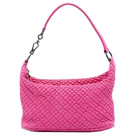 Bolsa de Ombro Bubble em Nappa Matelassado Rosa Bottega Veneta Rosa