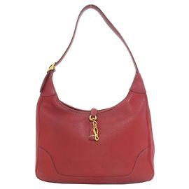 Borsa a Spalla Hermès Trim 31 Rosso