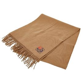Écharpe en cachemire Anagram LOEWE Marron