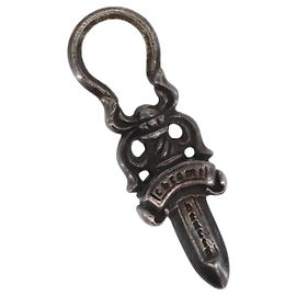 Chrome Hearts Dagger Charm Pendant Top Silvery