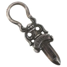 Pendente Dagger Charm Chrome Hearts Argento