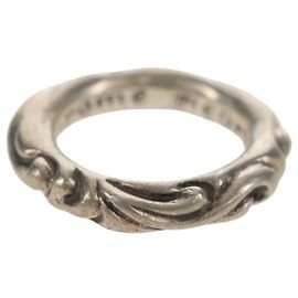 Anello Scroll Band Chrome Hearts #1 Argento