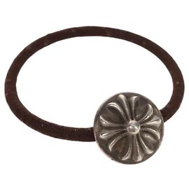 Elastico per capelli Chrome Hearts Cross Ball Argento