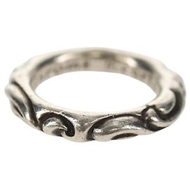 Scroll Banding Ring von Chrome Hearts Silber