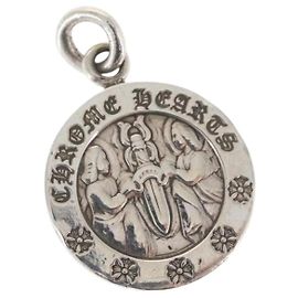 Pendente Chrome Hearts Angel Medal Charm V2 Argento