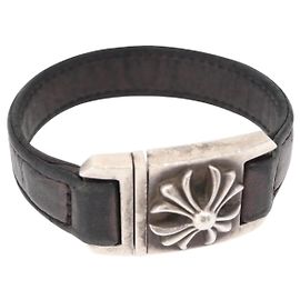 Bracelet Chrome Hearts CH Plus Harness Clasp de 7 pouces Noir