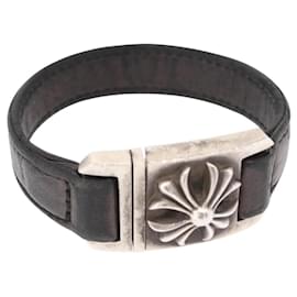 Pulseira Chrome Hearts CH Plus Harness Clasp de 7 polegadas Preto