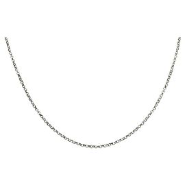 Collar de cadena Roll de Chrome Hearts Plata