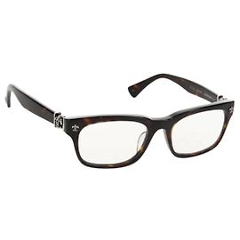 Occhiali Flare Gittin' Any BS di Chrome Hearts Marrone