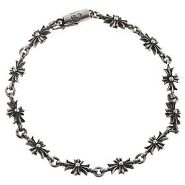 Pulseira Tiny CH da Chrome Hearts Prata