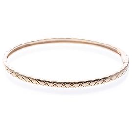 Pulseira Mini Modelo Coco Crush da Chanel em Ouro Rosa Dourado
