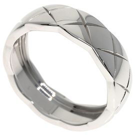 CHANEL Coco Crush Medium Ring in 18K White Gold Other